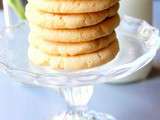 Cookies sans gluten, au flan vanille