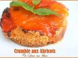 Crumble aux abricots