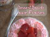 Dessert rapide aux fraises chantilly mascarpone