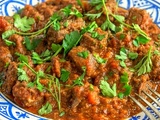 Foie d’agneau en sauce tomate façon Kebda Mchermla