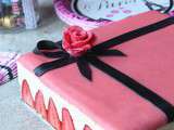 Fraisier, gâteau aux fraises pour anniversaire