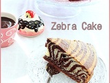 Gâteau Marbré Italien (Zebra Cake) Ultra Moelleux