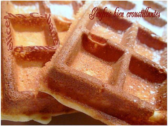 Recettes de Gaufres Croustillantes