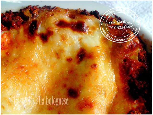 Recettes de Lasagnes Bolognaise