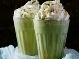 Latte Matcha Banane Chantilly