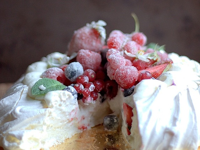 Recettes De Meringues Et Fruits Rouges