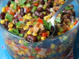 Salade mexicaine aux haricots rouges
