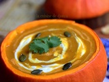 Soupe au Potimarron et Lentilles Corail