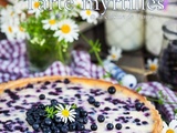 Tarte Crémeuse aux Myrtilles Sauvages