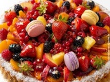 Tarte génoise aux fruits frais