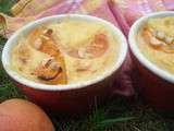 Pots de Crème vanillée à l'Abricot