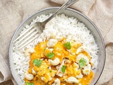 Curry de chou-fleur façon butter chicken