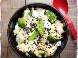 Salade de quinoa aux courgettes