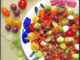 Salade de tomates (recette de mon enfance revue et corrigée)