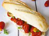 Sandwiches aux tomates rôties