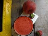 Smoothie fraise/pêche