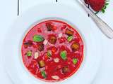 Soupe de fraises (recette en trompe-l'oeil)