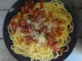 Spaghetti à la carbonara