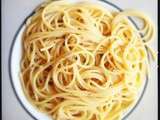 Spaghetti cacio e pepe /spaghetti pecorino et poivre