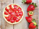 Tarte aux fraises (recette de révision)
