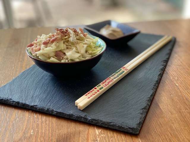 Recettes de Chou blanc et Lardons