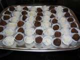 Truffes chocolat noir /truffes chocolat blanc /noix de coco