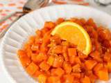 Poêlée de carottes à l’orange