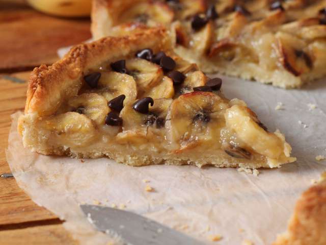 Recettes De Tarte à La Banane De Ma Cuisine Du Dimanche