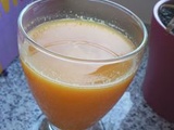 Jus de mandarine à l´eau de coco