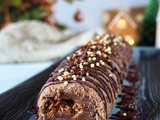 Bûche Roulée Chocolat Caramel {Duo All Clad}