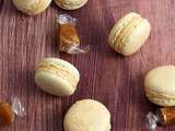 Macarons Noisette Caramel