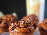 Muffins Protéinés au Chocolat {ig bas}