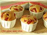 Muffins fraises et graines de pavot