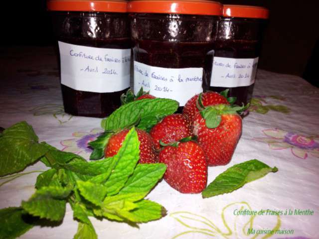 Recettes de Confiture de fraise de Ma cuisine maison