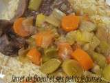 Jarret de Boeuf et ses Petits Légumes