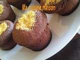 Molleux au chocolat coeur mangue