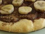 Pizza sucree : banane/nutella