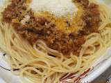 Spaghetti a la bolognaise