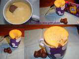 Mug cake yaourt au Milka lila bulle