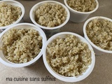 Quinoa: préparation, cuisson et conservation pour tous ceux qui manquent de temps
