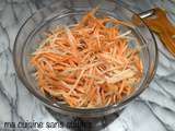 Salade de carottes et chou-rave (qui est bien un légume d’été!), et ma stratégie culinaire en période de fortes chaleurs