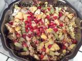 Salade de quinoa, endives, céleri, et fruits… et il n’y a pas que Tic et Tac qui me spolient