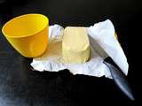 Beurre clarifié vite préparé