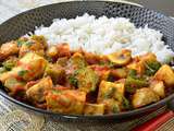 Curry de tempeh aux champignons et combos
