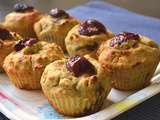 Muffins aux cerises