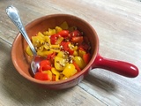 Poivrons aux pignons de pin