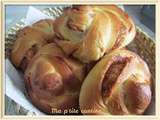 Kanelbullar ou petites brioches à la cannelle