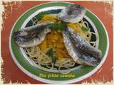Pasta con le sarde ou pâtes aux sardines à la Sicilienne