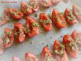 Terrine de tomates et mozzarella
