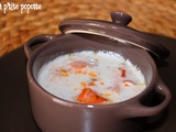 Cocotte de saumon à la vanille & au lait de coco